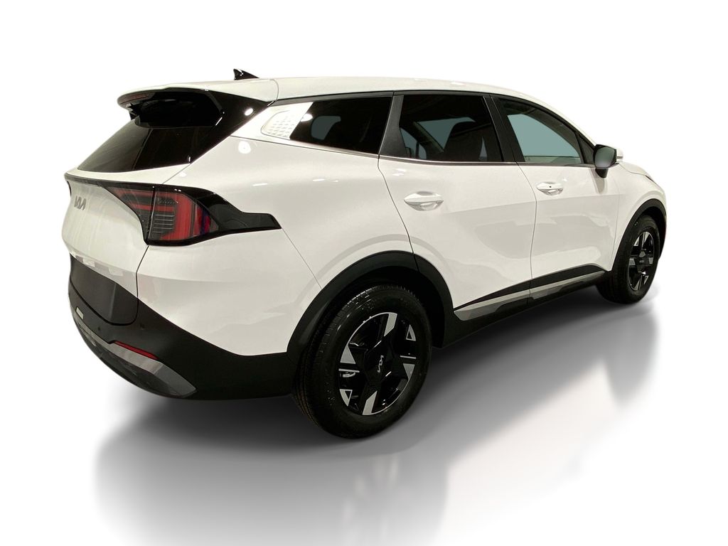 2026 Kia Sportage LX - Glacial White Pearl exterior view 4