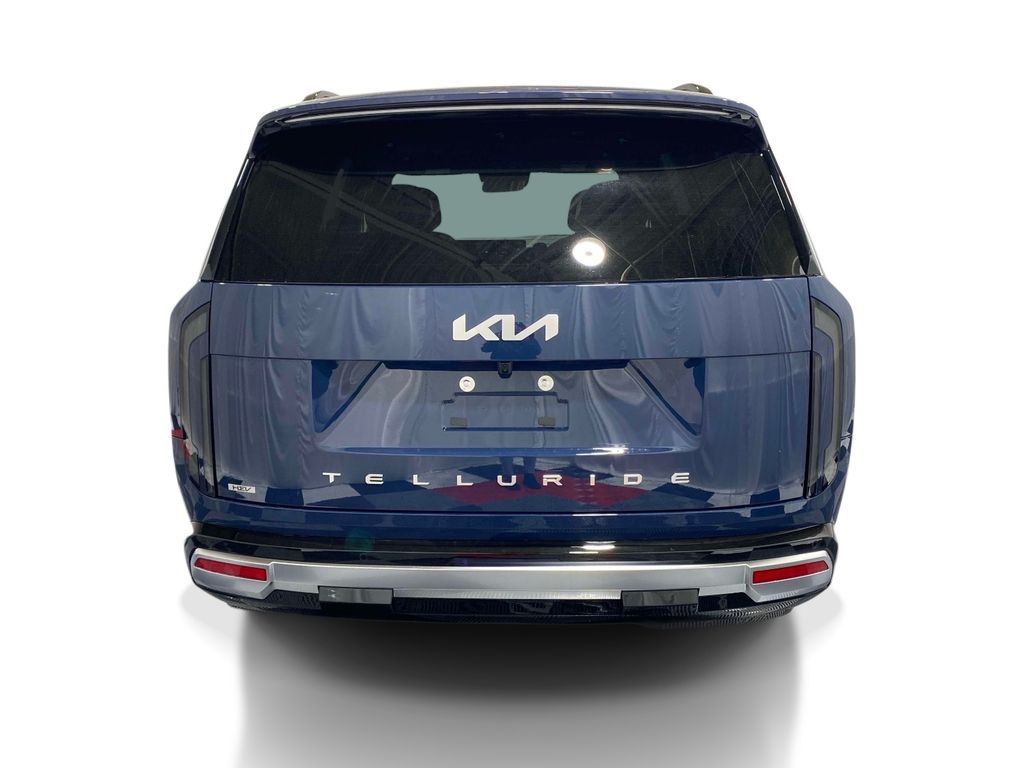 2027 Kia Telluride Hybrid SX - Midnight Lake Blue exterior view 3
