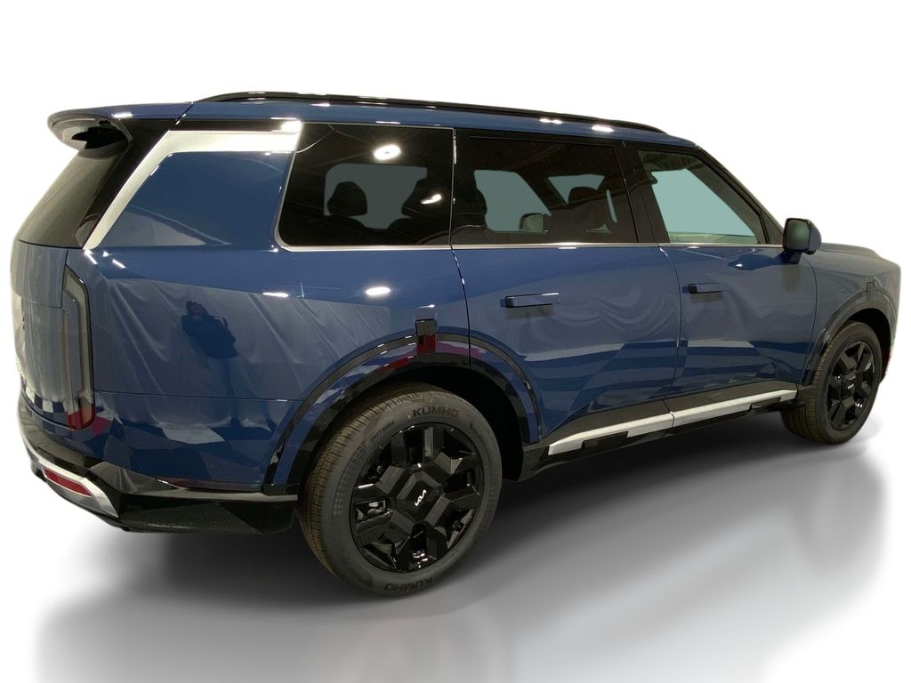 2027 Kia Telluride Hybrid SX - Midnight Lake Blue exterior view 4