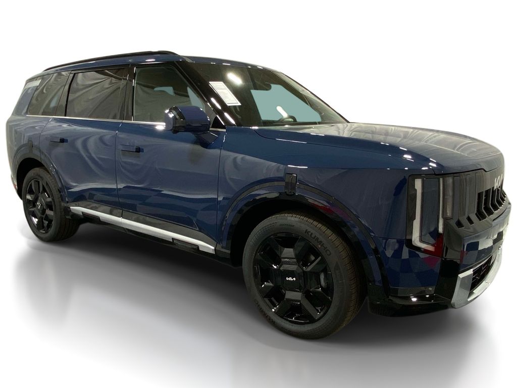 2027 Kia Telluride Hybrid SX - Midnight Lake Blue exterior view 5