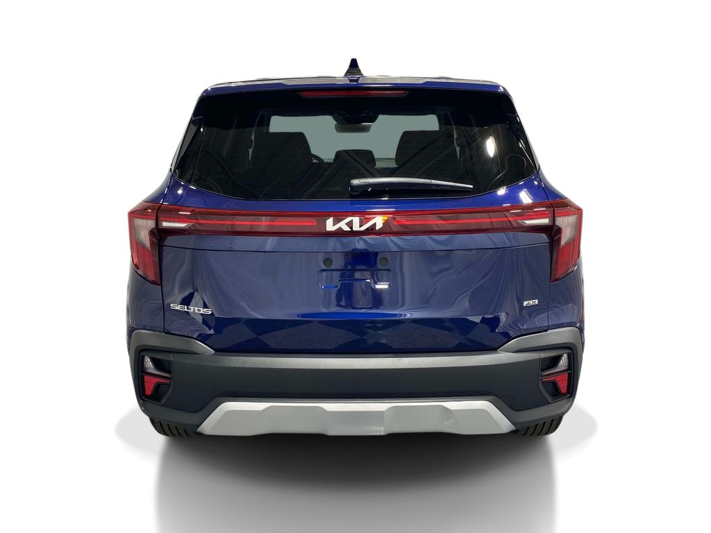 2026 Kia Seltos LX - Dark Ocean Blue exterior view 3