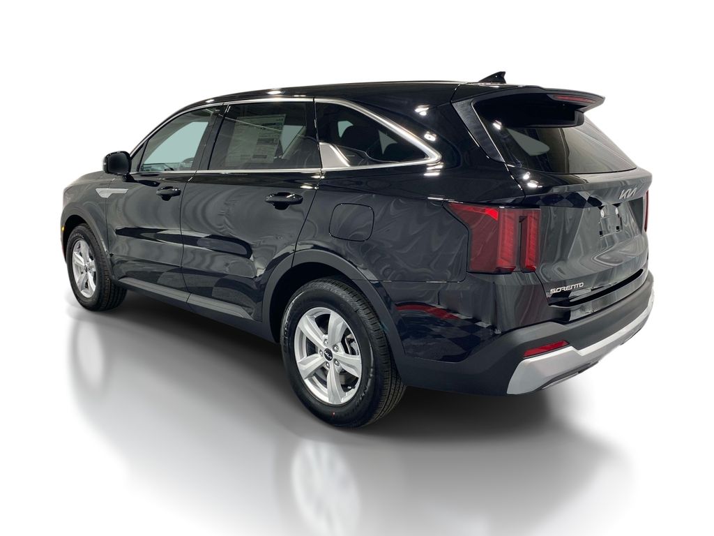2026 Kia Sorento LX - EBONY BLACK exterior view 2