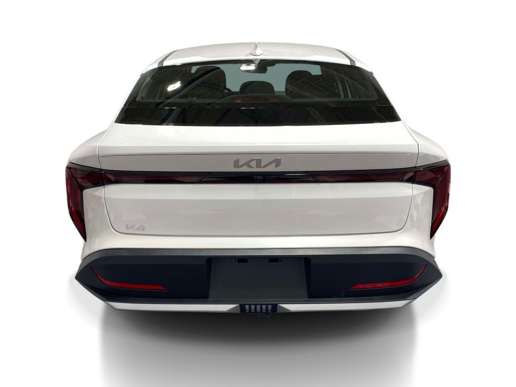 2026 Kia K4 LXS - Snow White Pearl exterior view 3