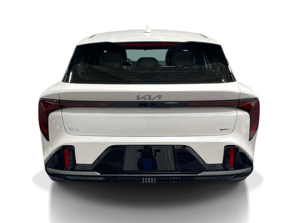 2026 Kia K4 GT-Line Turbo - Snow White Pearl exterior view 3