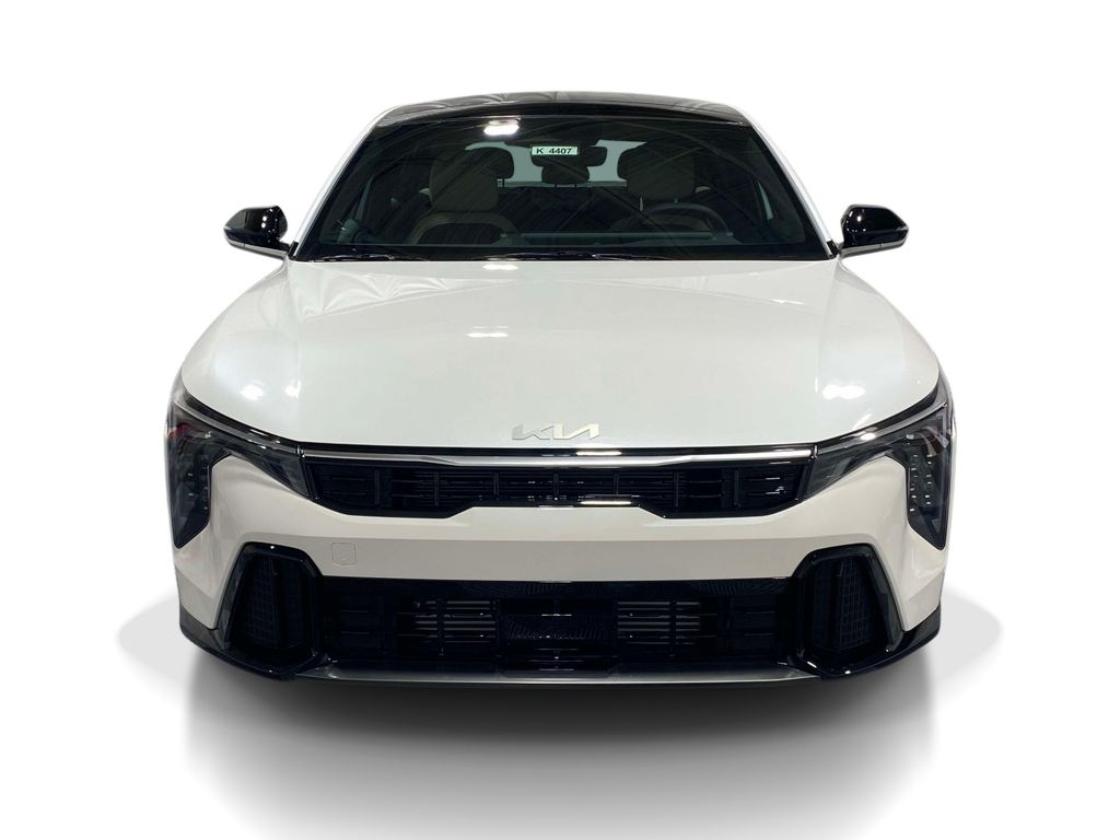 2026 Kia K4 GT-Line Turbo - Snow White Pearl exterior view 6