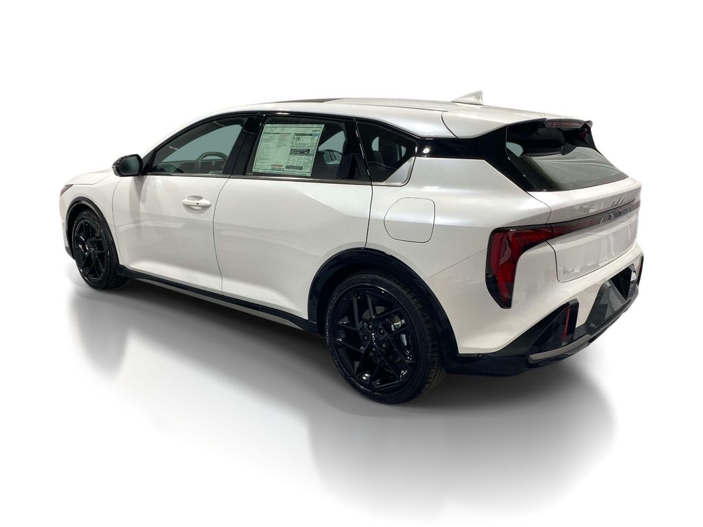 2026 Kia K4 GT-Line Turbo - Snow White Pearl exterior view 2