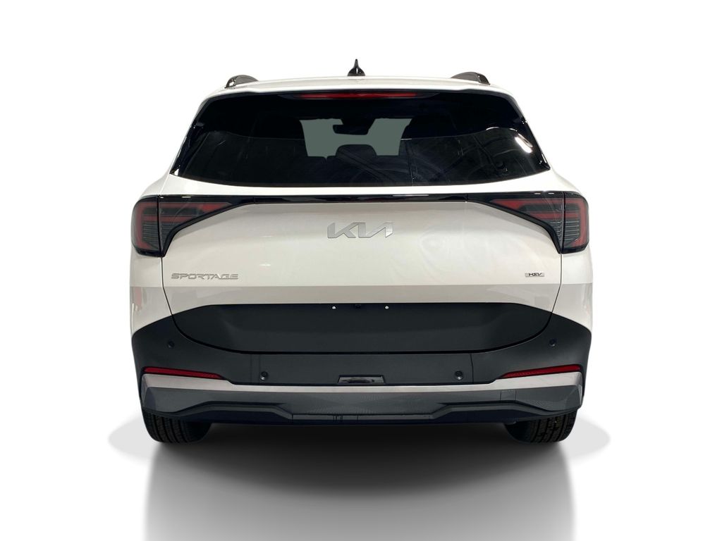 2026 Kia Sportage Hybrid EX - Snow White Pearl exterior view 3