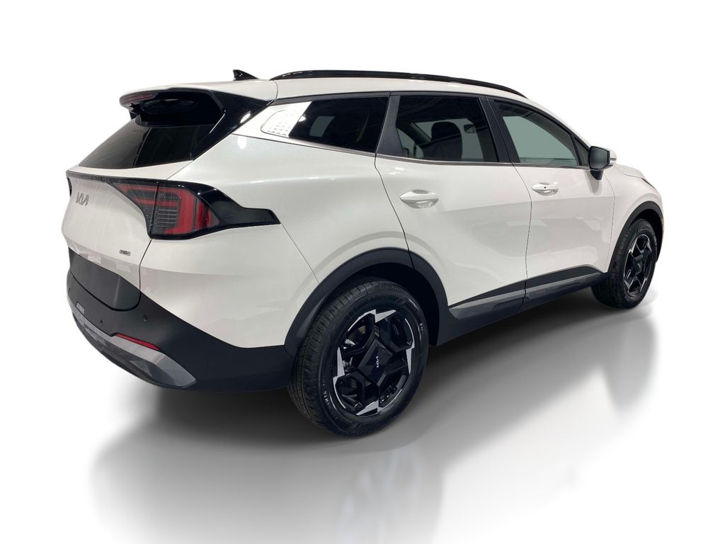 2026 Kia Sportage Hybrid EX - Snow White Pearl exterior view 4
