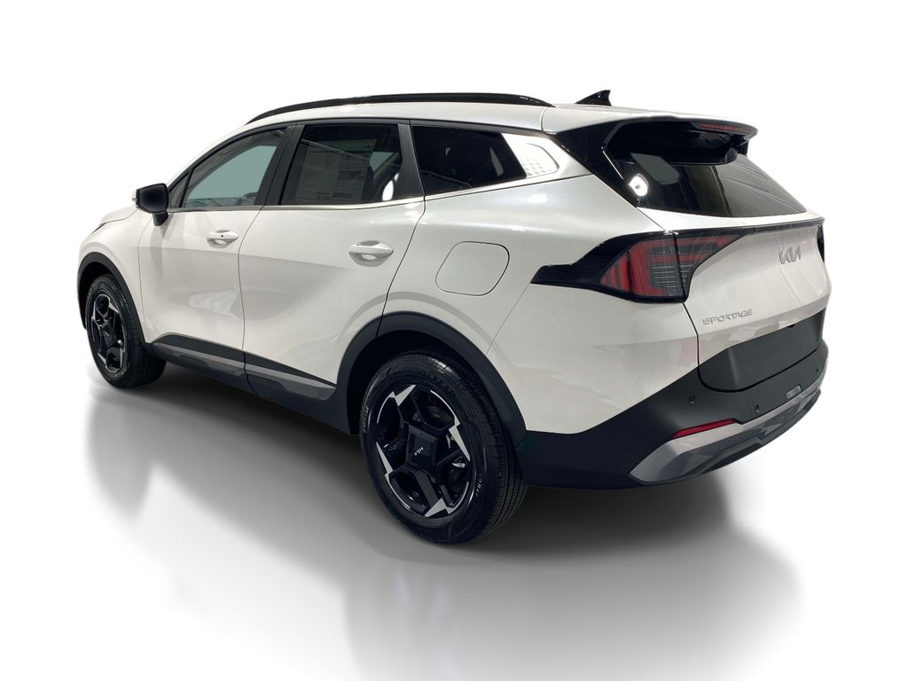 2026 Kia Sportage Hybrid EX - Snow White Pearl exterior view 2