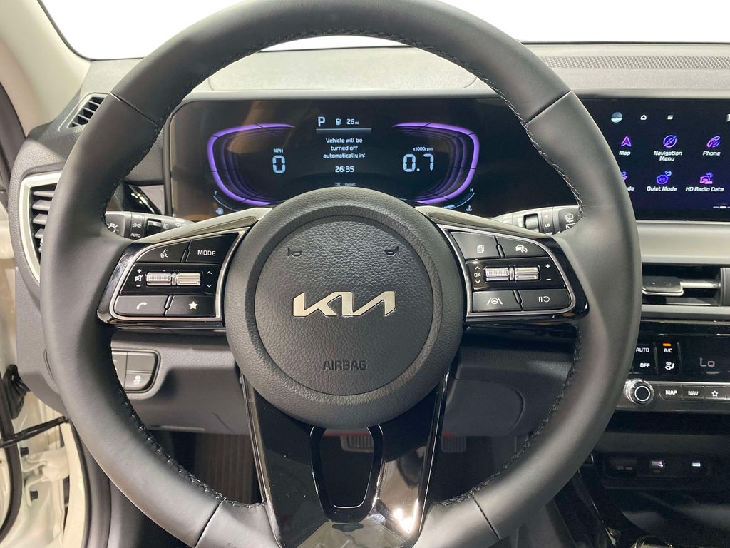 2026 Kia Seltos S - Clear White/Black Roof exterior view 20