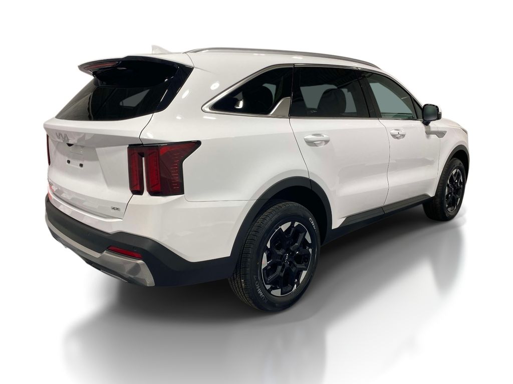 2026 Kia Sorento S - Glacial White Pearl exterior view 4