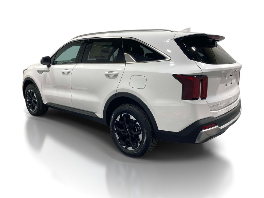 2026 Kia Sorento S - Glacial White Pearl exterior view 2