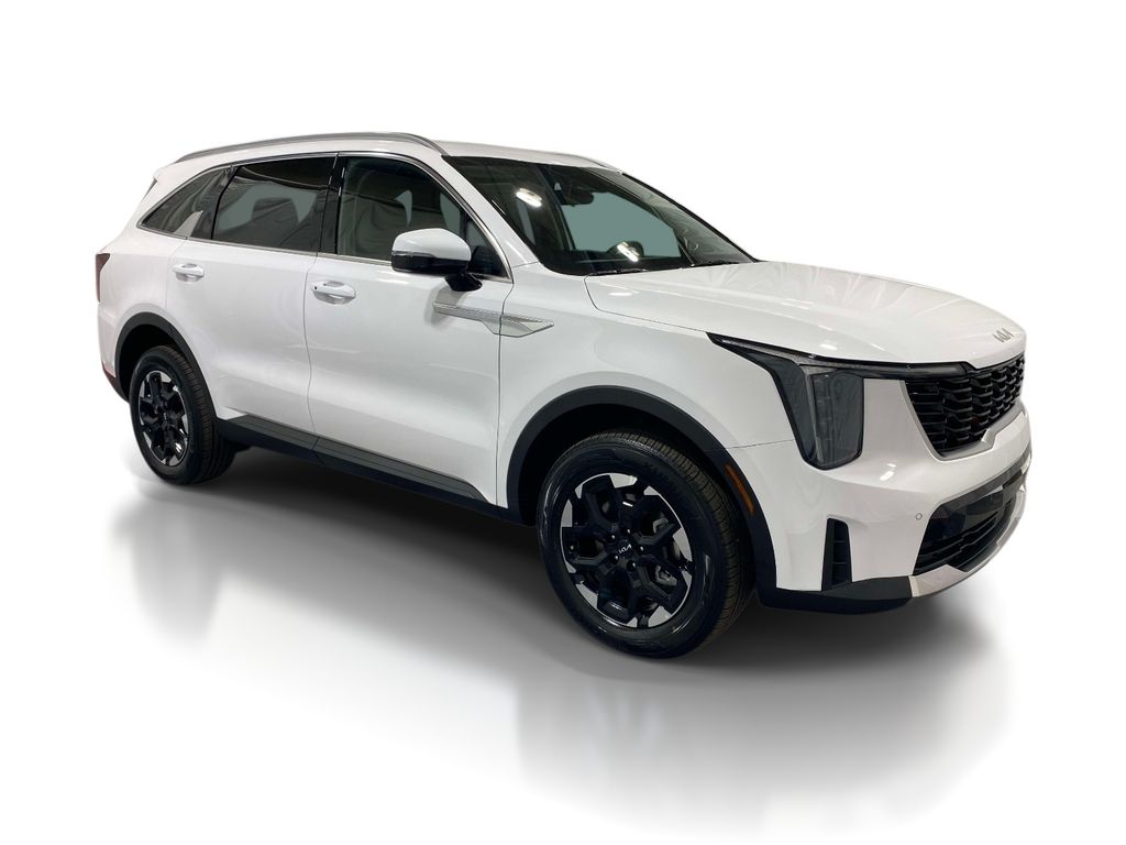 2026 Kia Sorento S - Glacial White Pearl exterior view 5