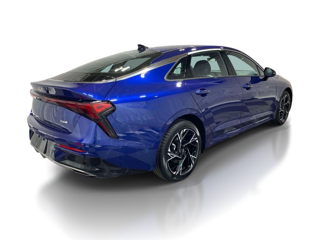 2026 Kia K5 GT-Line - Yacht Blue exterior view 4