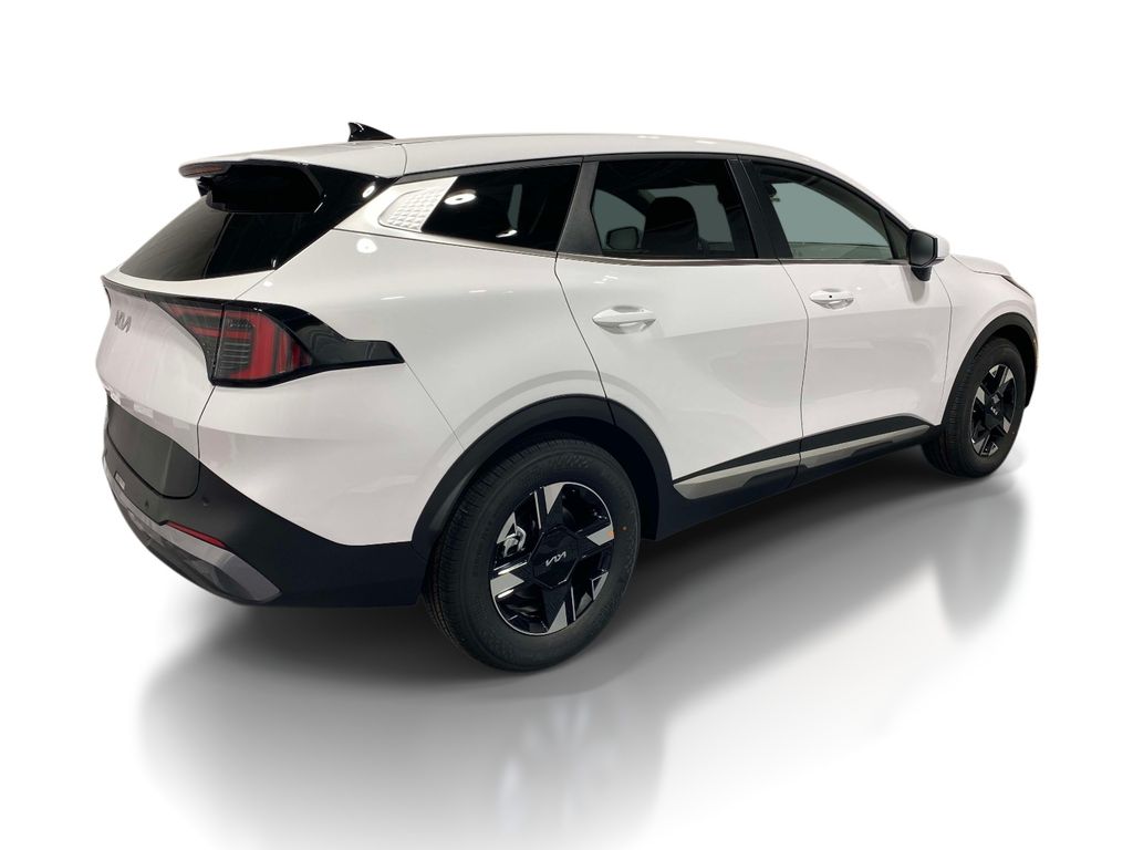 2026 Kia Sportage LX - Glacial White Pearl exterior view 4