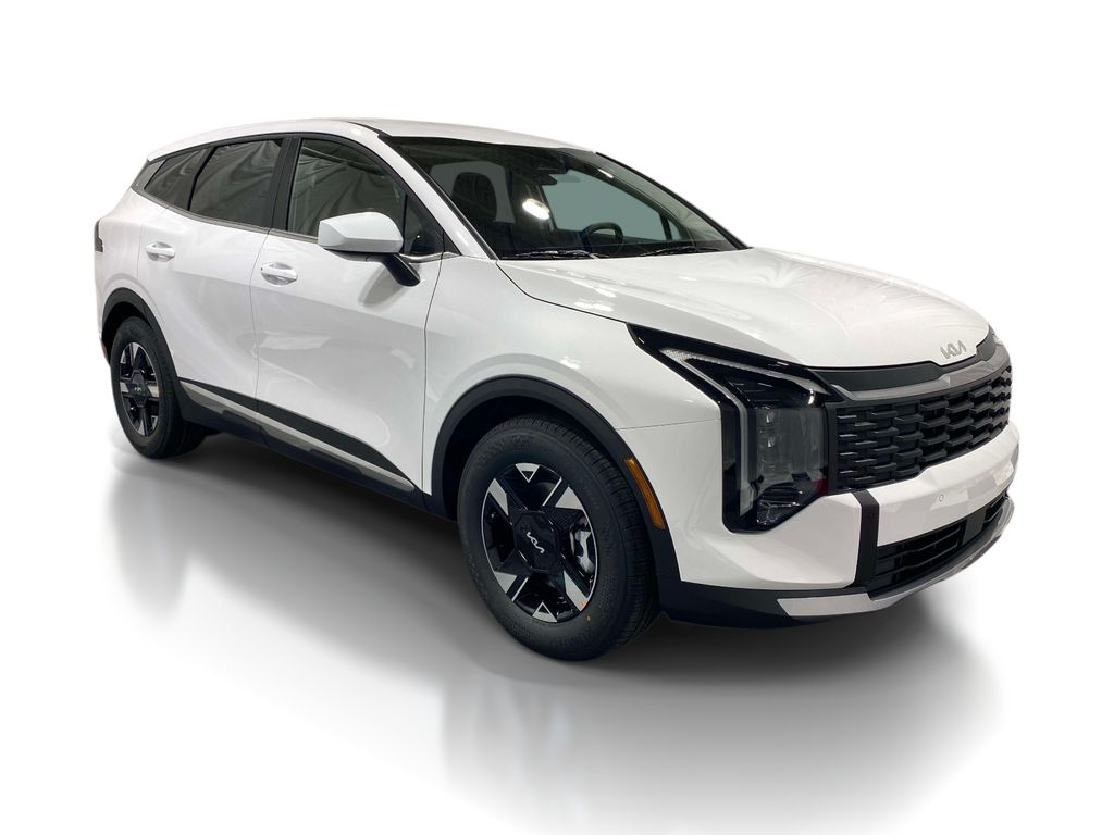 2026 Kia Sportage LX - Glacial White Pearl exterior view 5