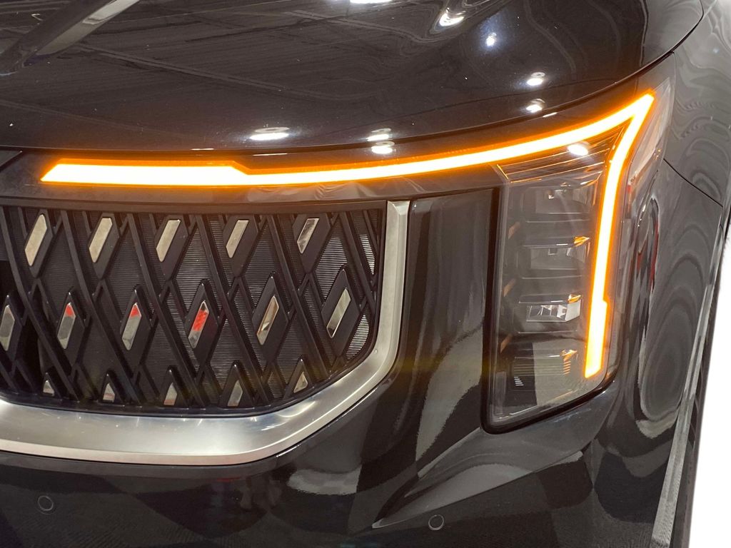 2025 Kia Carnival Hybrid EX - Aurora Black Pearl exterior view 7