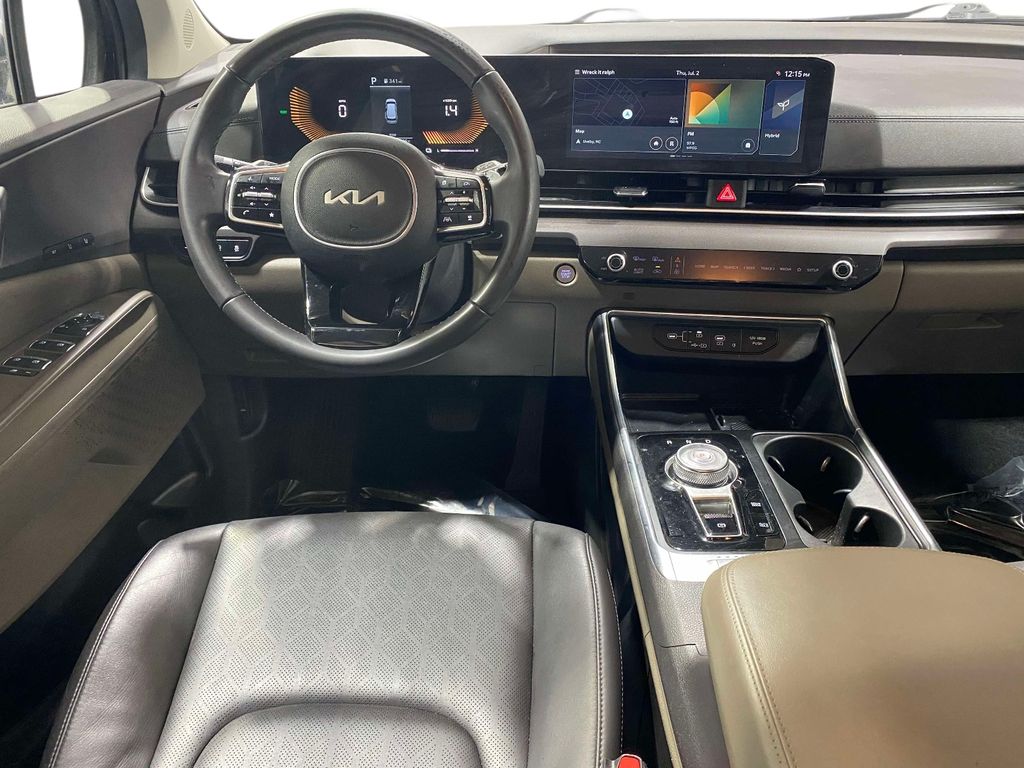 2025 Kia Carnival Hybrid EX - Aurora Black Pearl exterior view 11