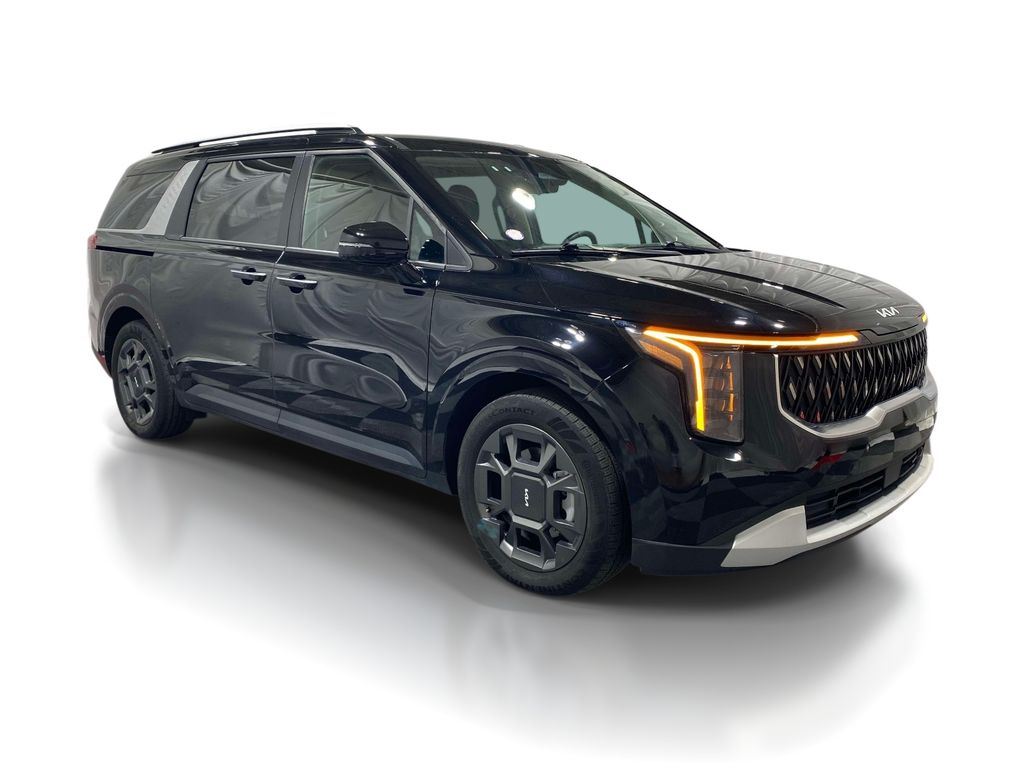 2025 Kia Carnival Hybrid EX - Aurora Black Pearl exterior view 5
