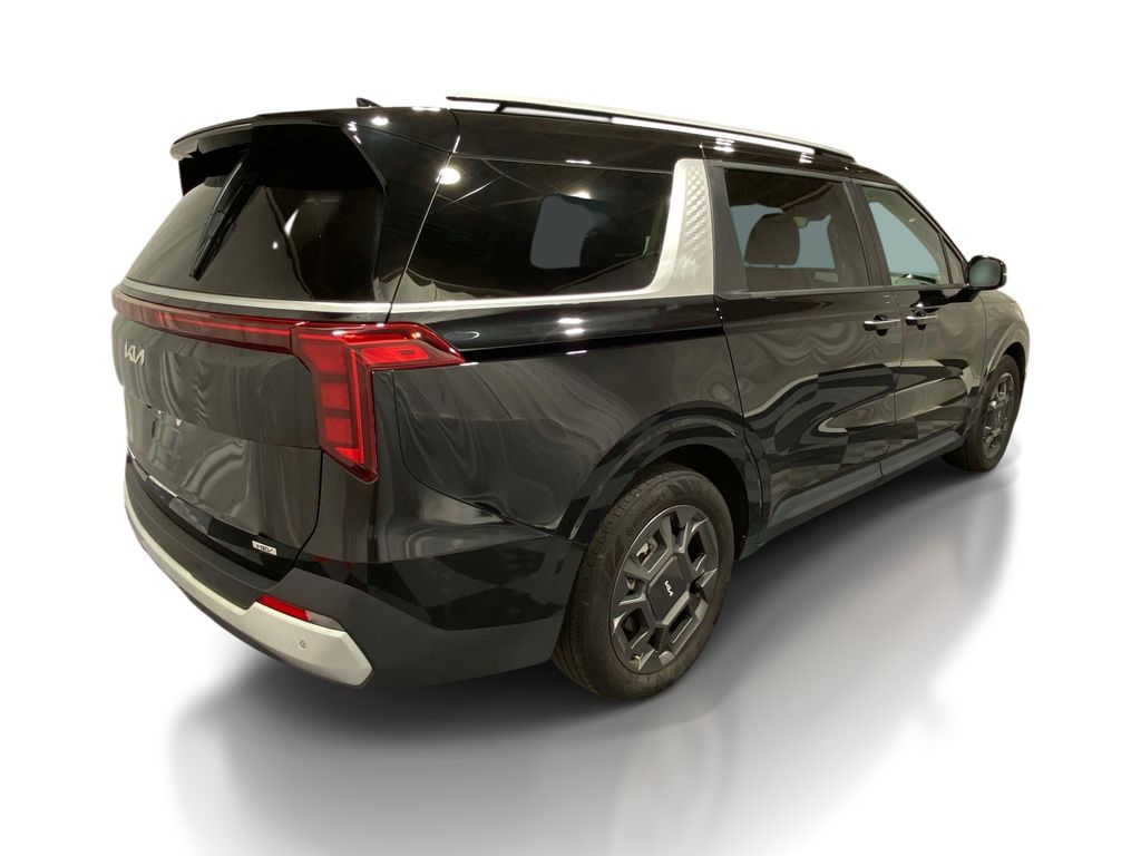 2025 Kia Carnival Hybrid EX - Aurora Black Pearl exterior view 4