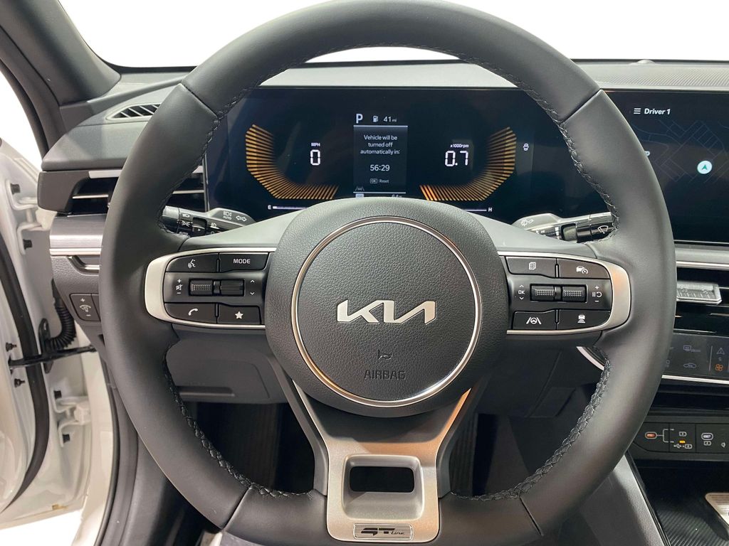 2026 Kia K5 GT-Line - Snow White Pearl exterior view 20
