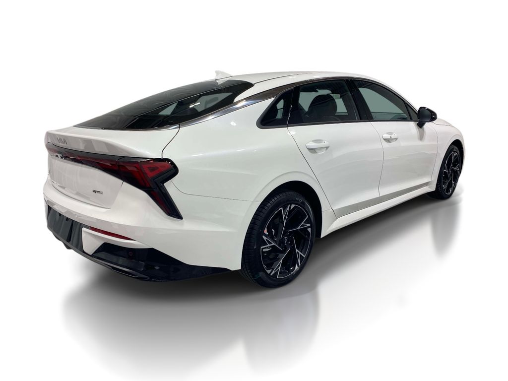 2026 Kia K5 GT-Line - Snow White Pearl exterior view 4