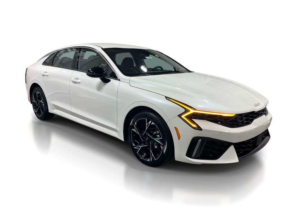2026 Kia K5 GT-Line - Snow White Pearl exterior view 5