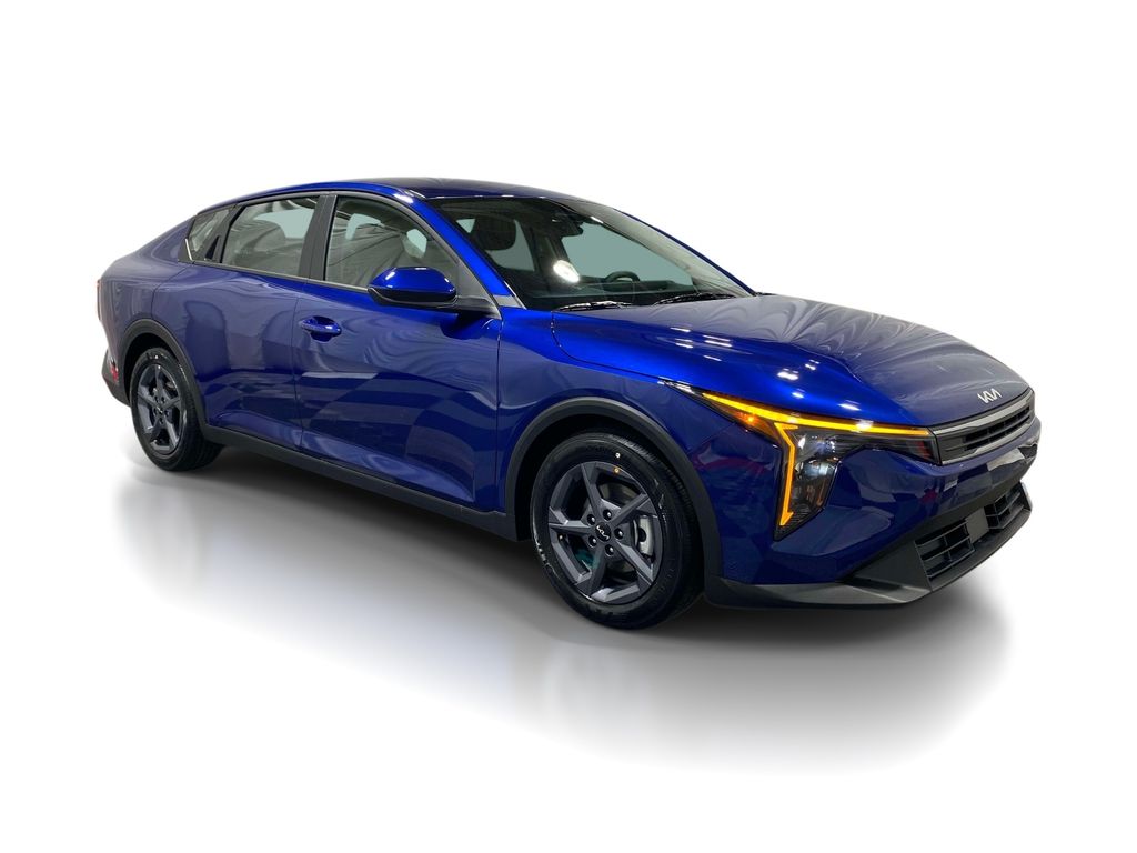 2026 Kia K4 LX - Deep Sea Blue exterior view 5