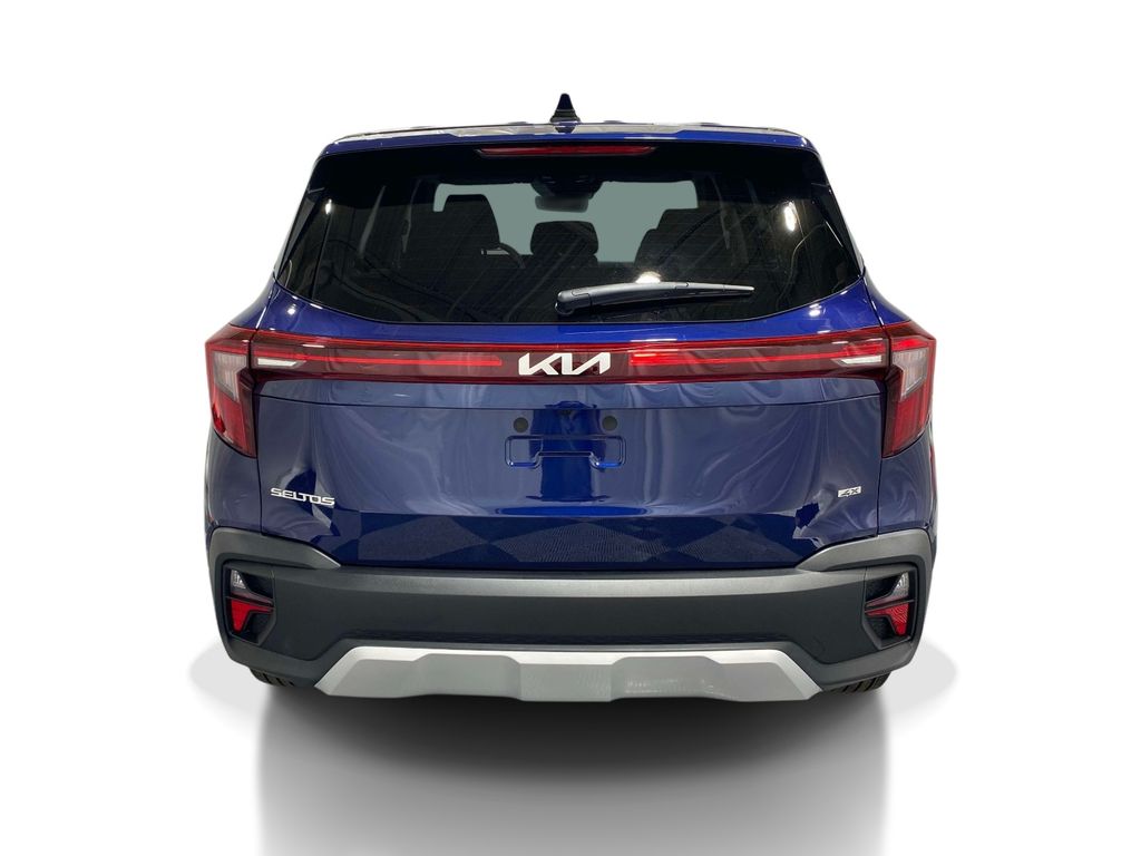 2026 Kia Seltos LX - Dark Ocean Blue exterior view 3