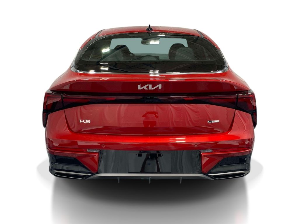 2026 Kia K5 GT-Line - RUNWAY RED exterior view 3