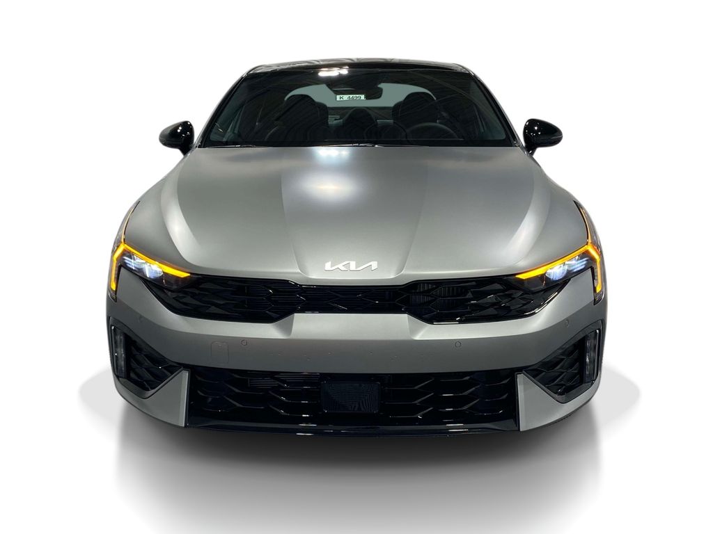 2026 Kia K5 GT - Steel Matte Gray exterior view 6