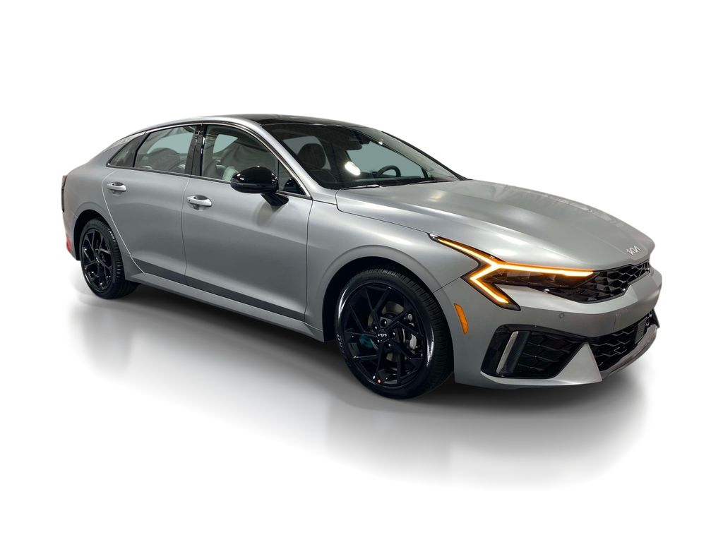 2026 Kia K5 GT-Line - STEEL MATTE GRY exterior view 5