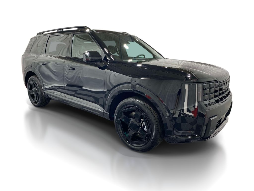 2027 Kia Telluride Hybrid X-Line SX - Ebony Black exterior view 5