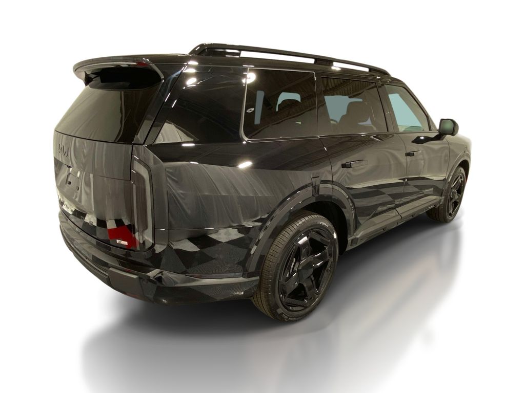 2027 Kia Telluride Hybrid X-Line SX - Ebony Black exterior view 4