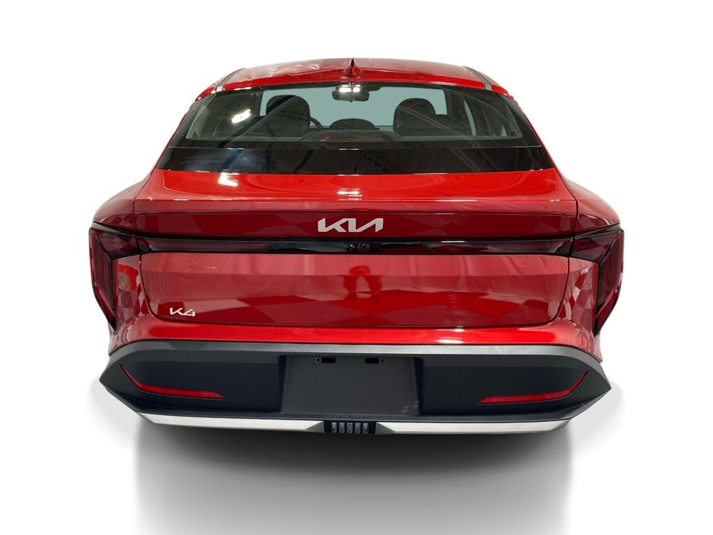 2026 Kia K4 LXS - CURRANT RED exterior view 3