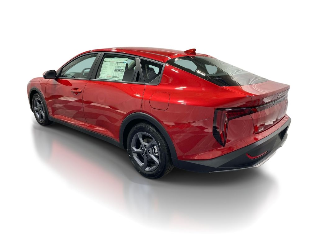 2026 Kia K4 LXS - CURRANT RED exterior view 2