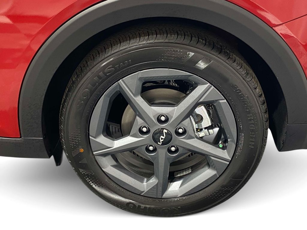2026 Kia K4 LXS - CURRANT RED exterior view 7