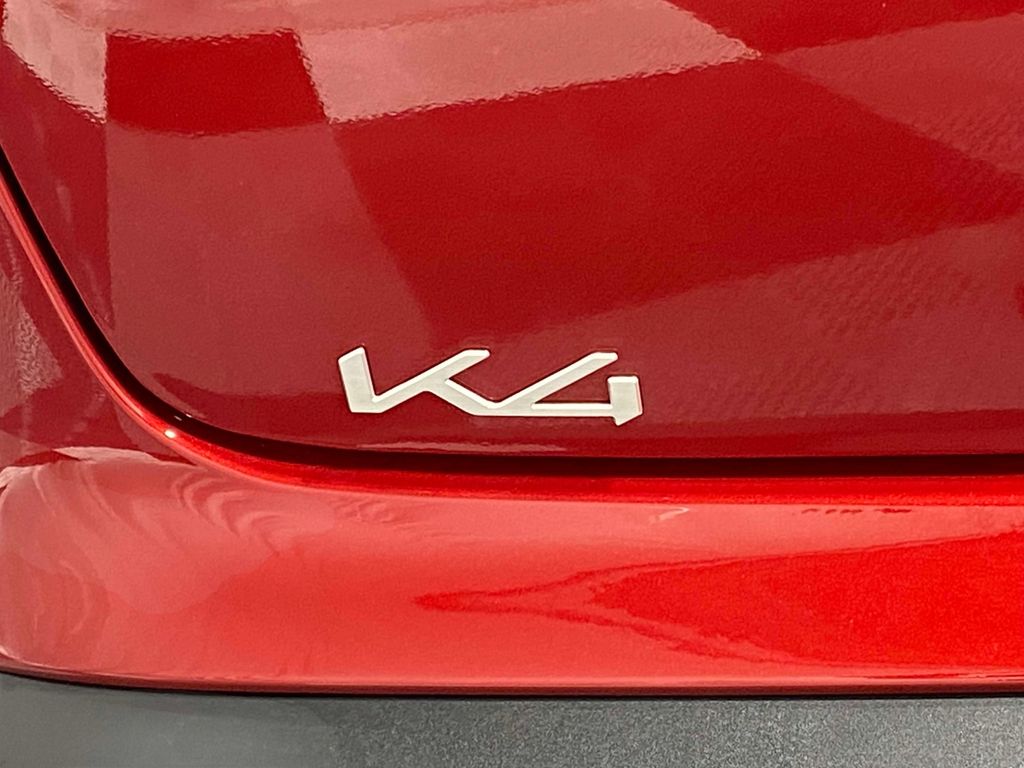 2026 Kia K4 LXS - CURRANT RED exterior view 8