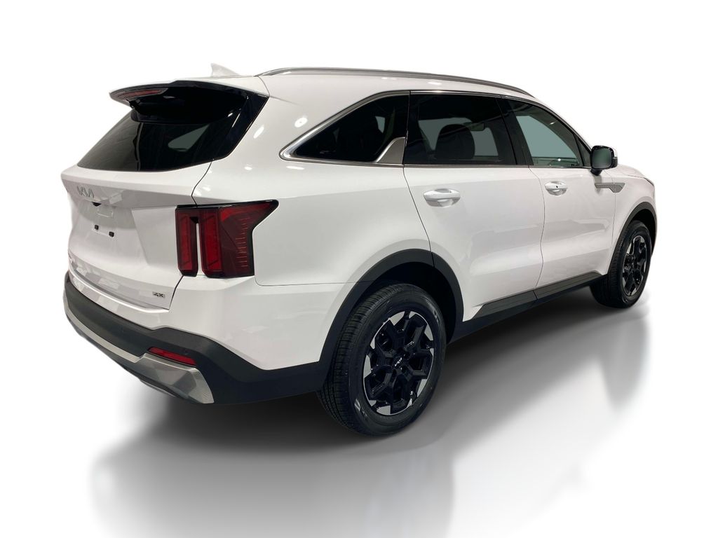 2026 Kia Sorento S - Glacial White Pearl exterior view 4