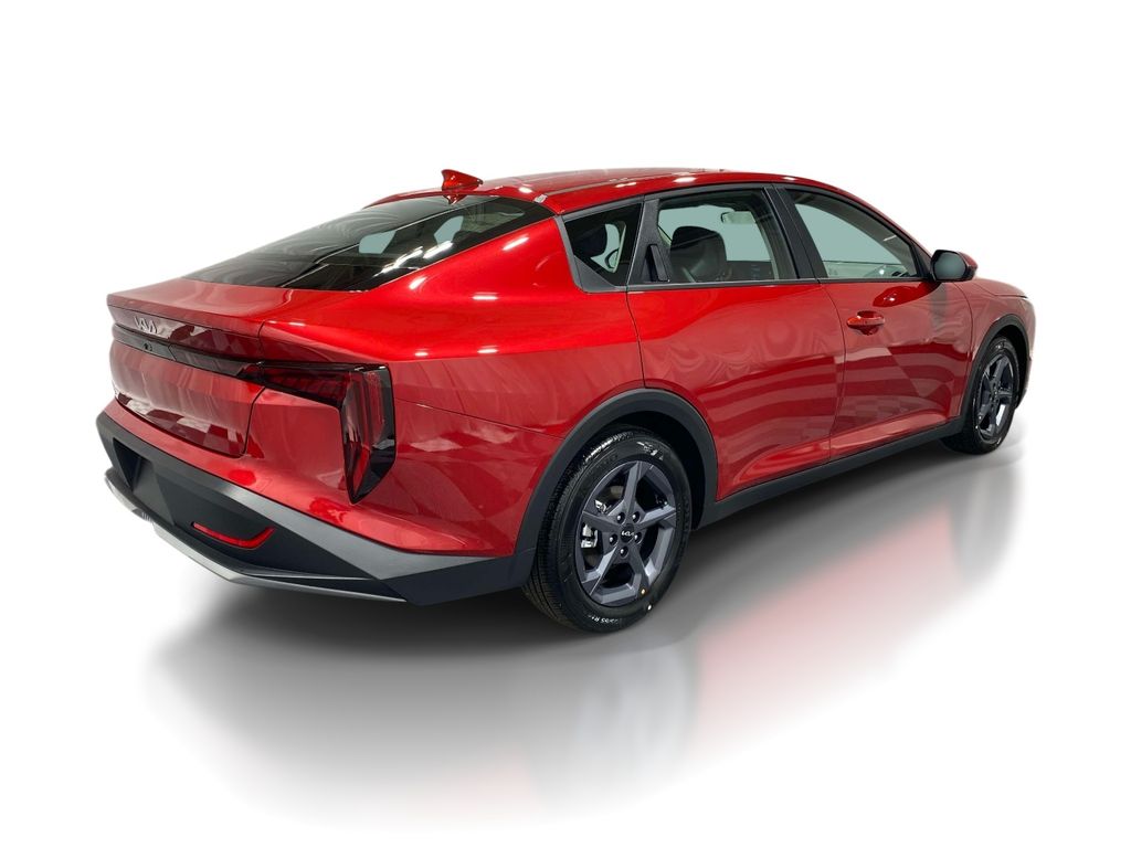 2026 Kia K4 LX - CURRANT RED exterior view 4