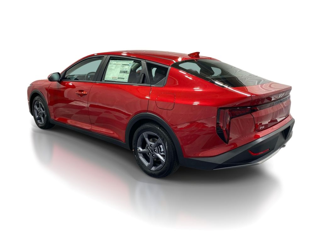 2026 Kia K4 LX - CURRANT RED exterior view 2