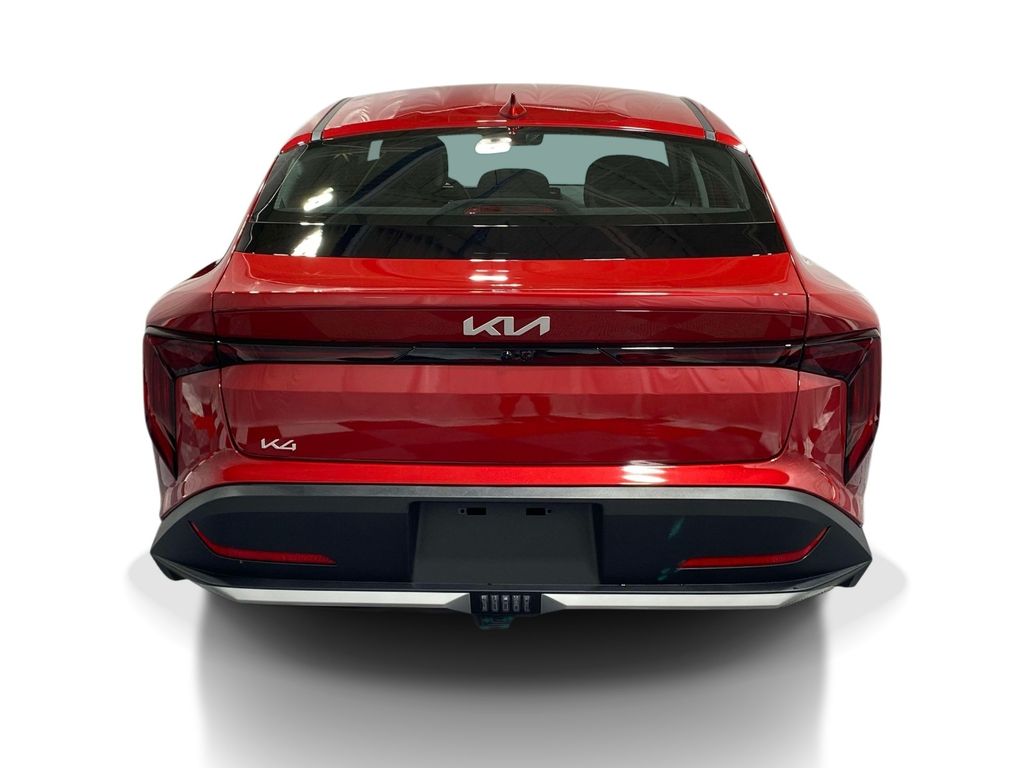 2026 Kia K4 LX - CURRANT RED exterior view 3