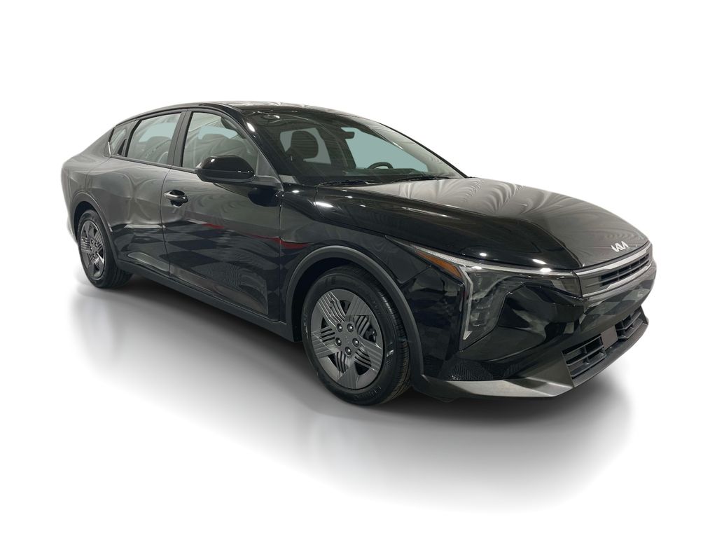 2026 Kia K4 LX - Aurora Black Pearl exterior view 2