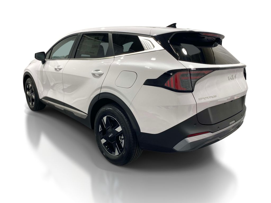 2026 Kia Sportage LX - Glacial White exterior view 2