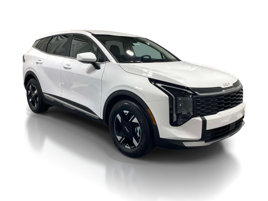2026 Kia Sportage LX - Glacial White exterior view 5