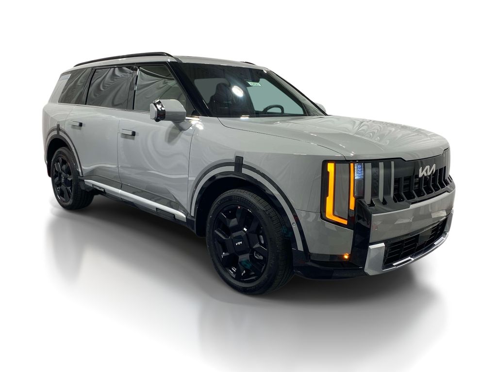 2027 Kia Telluride Hybrid SX-Prestige - Wolf Gray exterior view 5