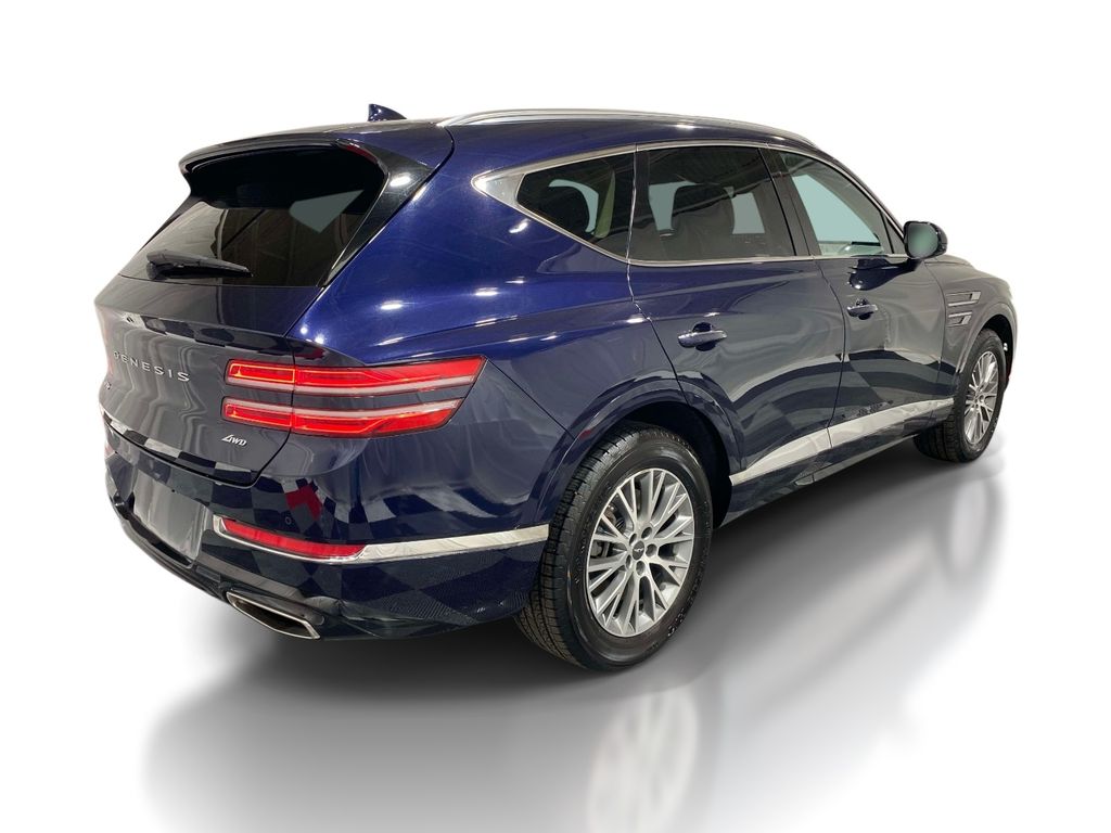 2024 Genesis GV80 2.5T (A8) - Capri Blue exterior view 4