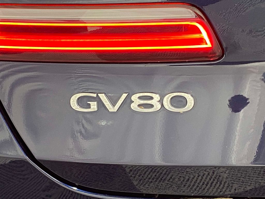 2024 Genesis GV80 2.5T (A8) - Capri Blue exterior view 8