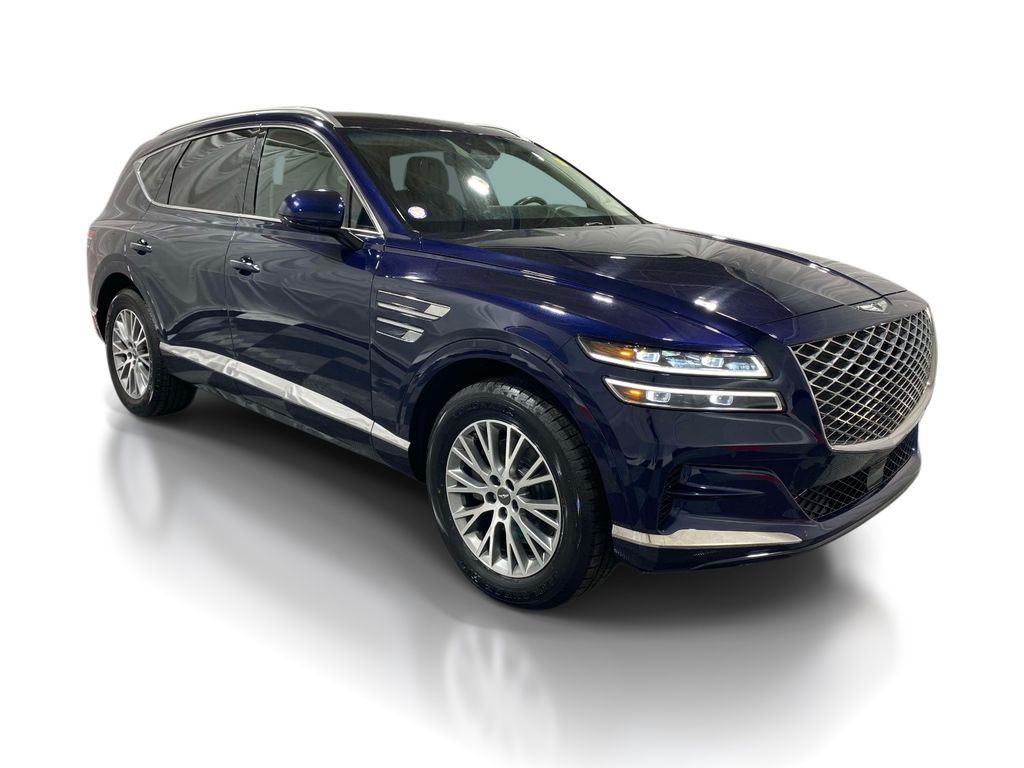 2024 Genesis GV80 2.5T (A8) - Capri Blue exterior view 5