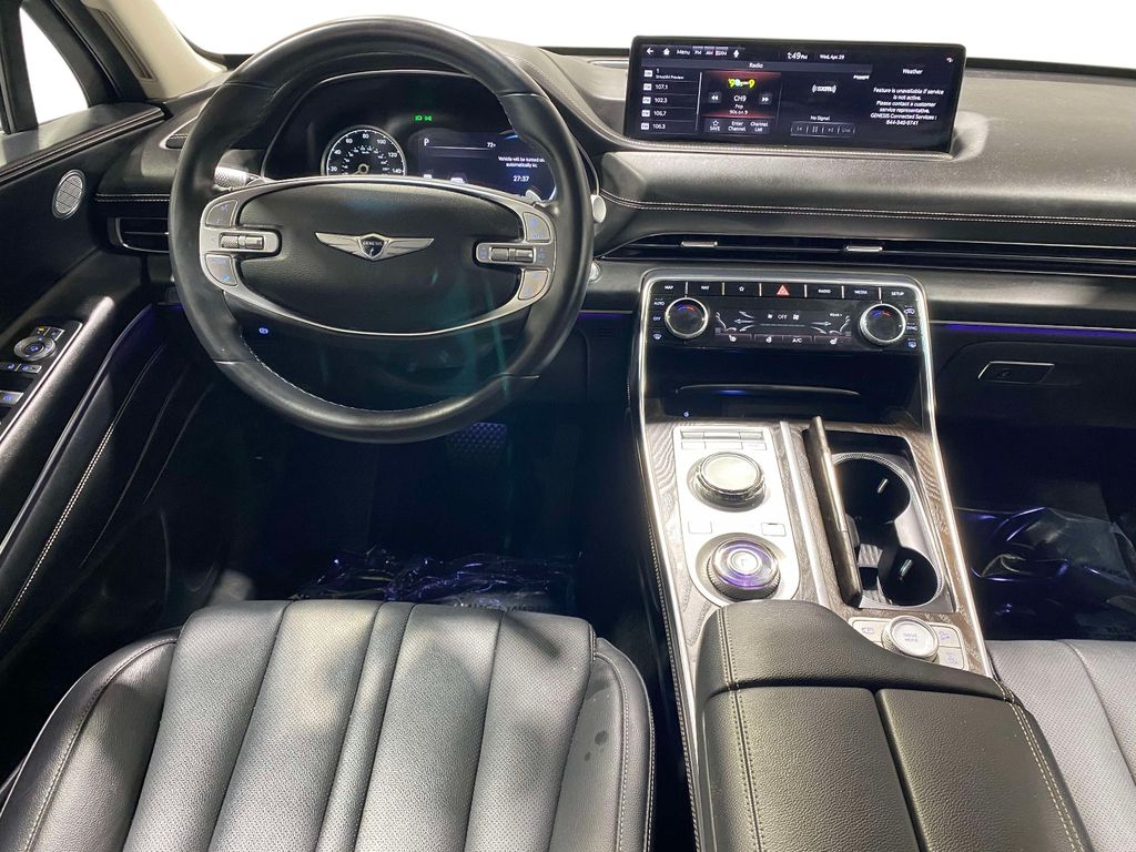2024 Genesis GV80 2.5T (A8) - Capri Blue exterior view 11
